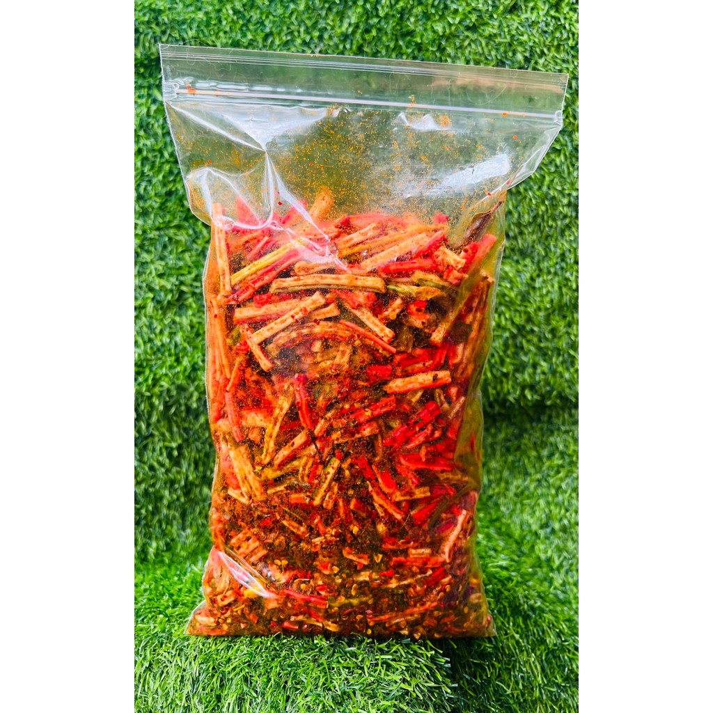 

Sebring Kerupuk Jaat Beton Bantet Pedas Daun Jeruk Bumbu melimpah/kerupuk jaat original 500 gr