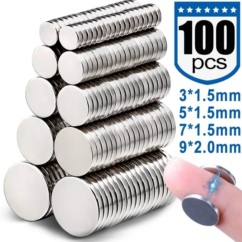

20/50pcs 12x2.7mm Magnets, Rare Earth Magnets, Neodymium Magnets, Round Magnets for Whiteboard, Home, Kitchen.