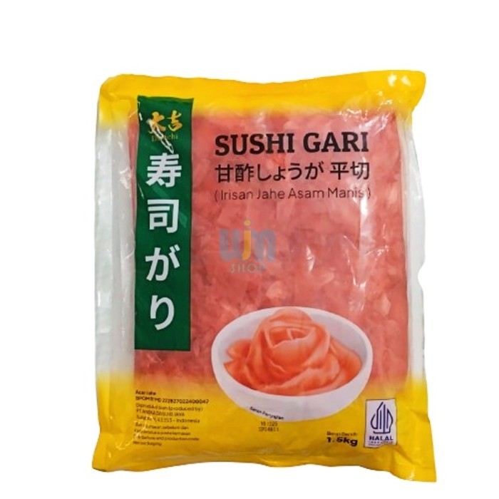 

Sushi Ginger Red Java Super Food 1,5kg Acar Jahe Merah Jepang