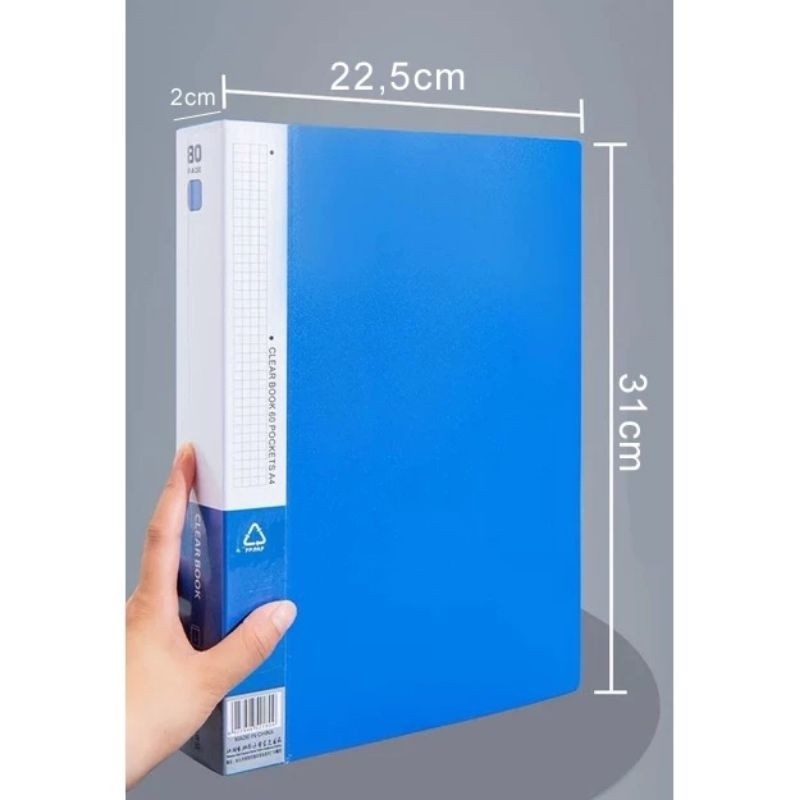 

MAP DOKUMEN KEEPER A4 CLEAR HOLDER DISPLAY BUKU BOOK