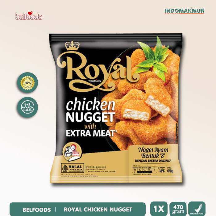 

Belfoods Royal Chicken Nugget - 500gr