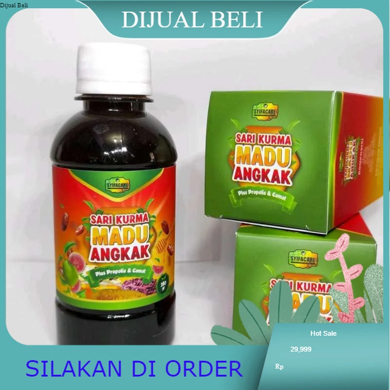 

Sari Kurma Madu Angkak Plus Propolis Gamat JAMBU BIJI Sifacare - 280gr