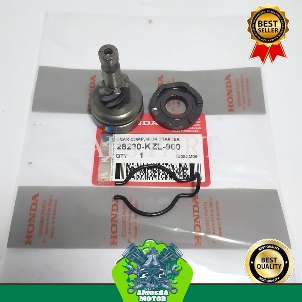 Gear Gigi Pinion Kick Stater Assy Honda Beat Fi Scoopy FI KZL Kualitas Ori