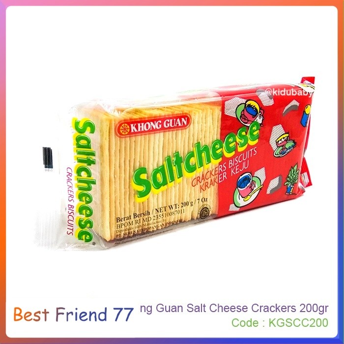 

BIG SALE !!! PROMOO !!! Khong Guan Salt Cheese Crackers 200gr Biskuit Cemilan / Cemilan Sehat dll (khusus ibunya)