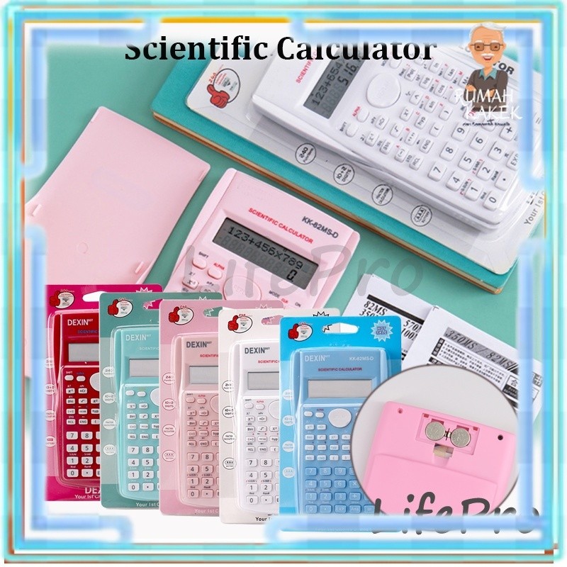 

Kalkulator Color Function Scientific Kalkulator 24 Fungsi Kalkulasi 3 Warna 1700 Scientific Calculator / Alkulator Sekolah Scientific Colour / Calculator Ujian Function