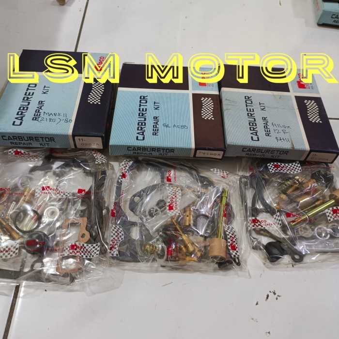 carburator kit napco asli japan corona corolla mark 2 GL RH11 - RH 11