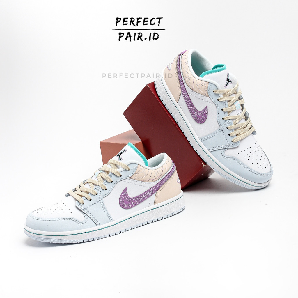 Air Jordan 1 Low Sashiko Multicolor 100% Original BNIB