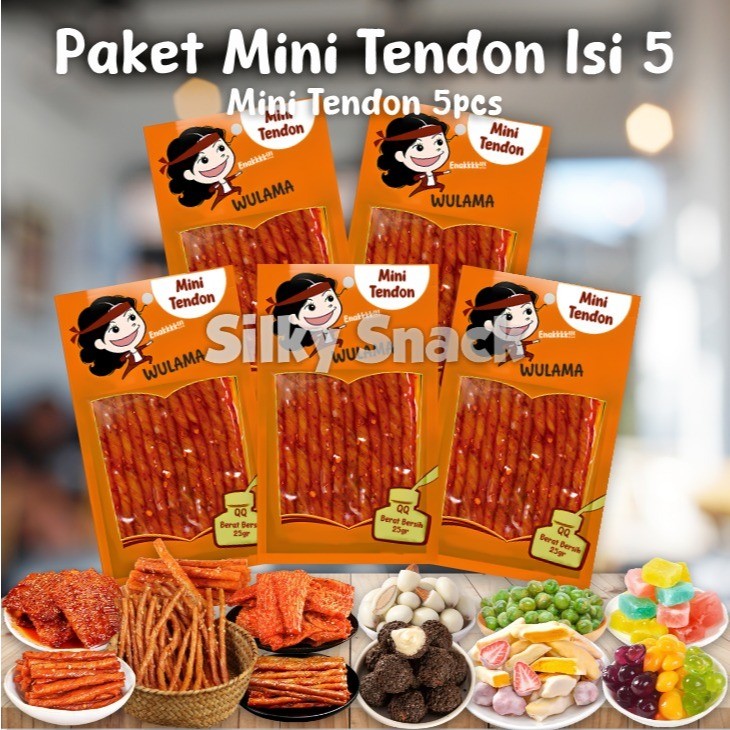 

[ HALAL ] Paket Latiao Wulama Mini Tendon 25g Isi 5 pcs