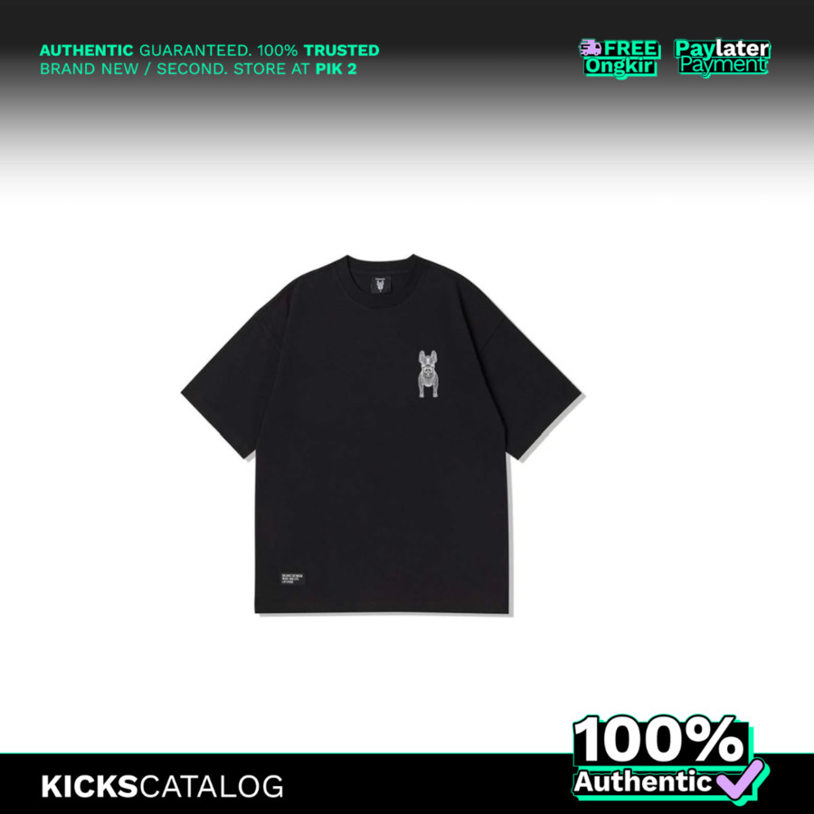 Lifework Silicon Radog T-Shirt Black - 100% Authentic | BNWT