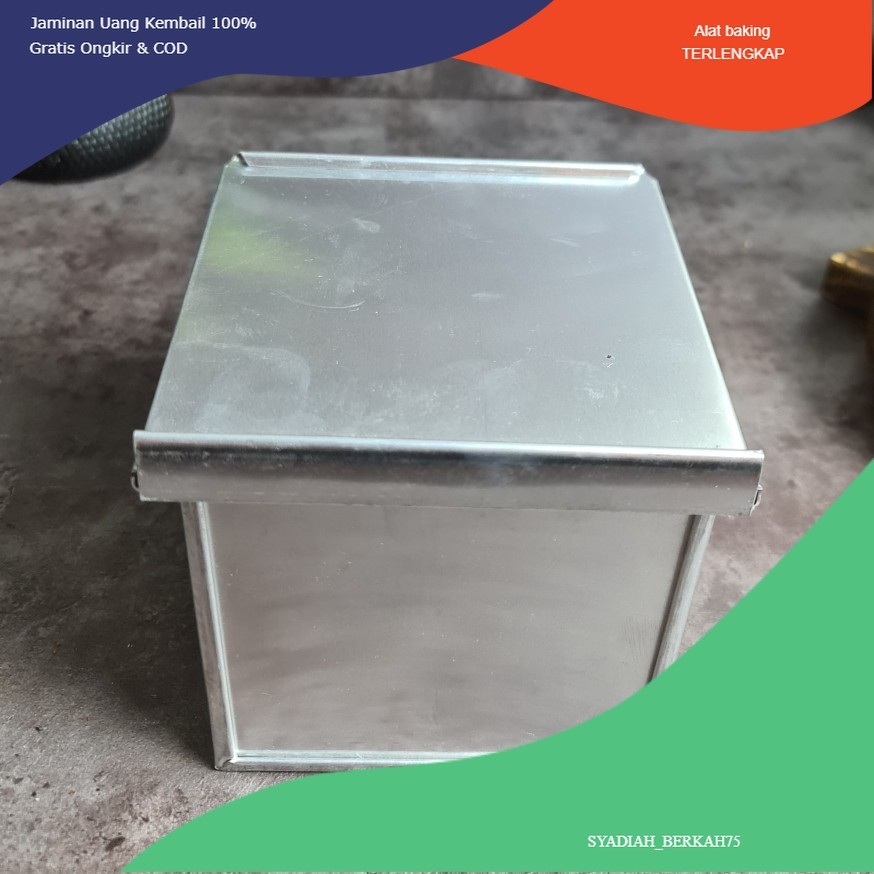 loyang roti tawar kubus / cetakan roti tawar mini / loyang loaf cube