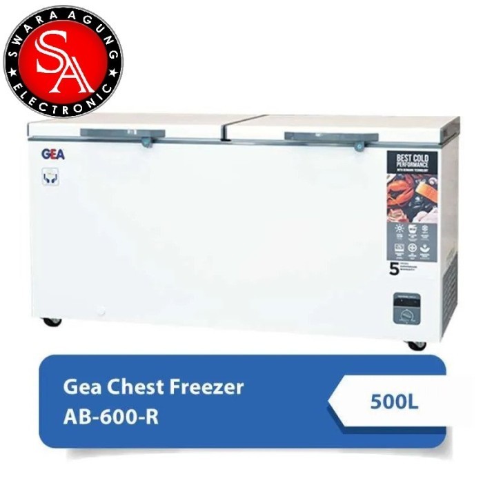 Chest Freezer 600 Liter GEA Type: AB-600TX (Khusus Daerah Medan)