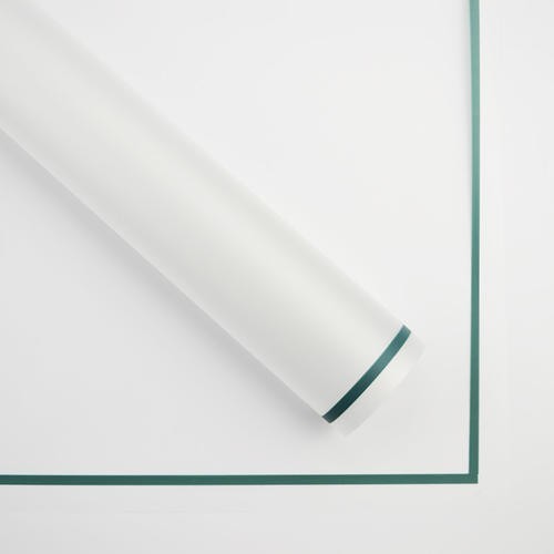 

Kertas cellophane / kertas celopone / kertas cellophone / Kertas wrapping Bunga Wrapping Paper (PER 5 LEMBAR ,Size 60x60cm) - Transparent Line - 62 EMERALD