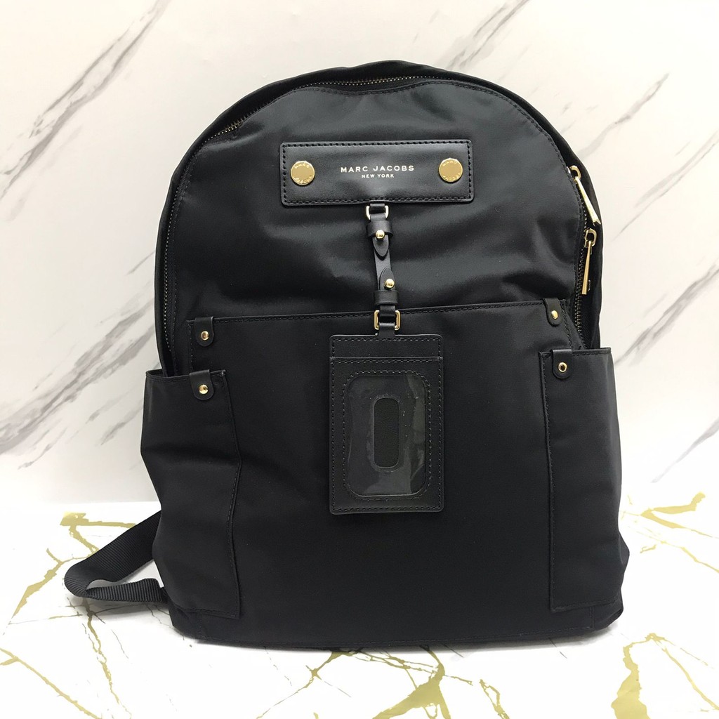 Marc Jacobs Preppy Nylon Backpack Bag in Black