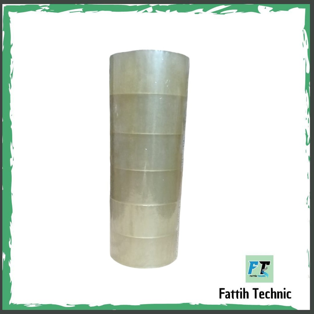 

Lakban Bening 45mm x 100 Yard Master Pack Indonesia Lakban Berkualitas COD By Fattih Technic