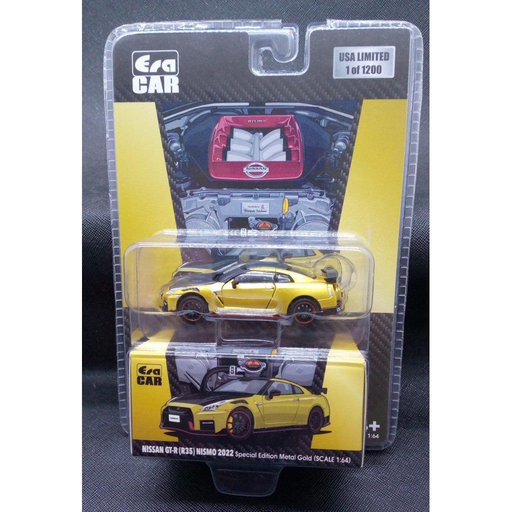 Era Car Nissan GTR (R35) Nismo 2022 Metal Gold