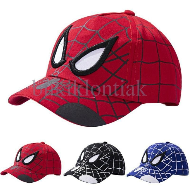 Topi anak laki laki usia 3-10 tahun Topi anak laki laki superman spiderman batman