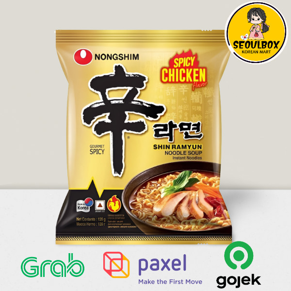 

Nongshim Shin Ramyun Spicy Chicken 120g - Mie Pedas Made In Korea