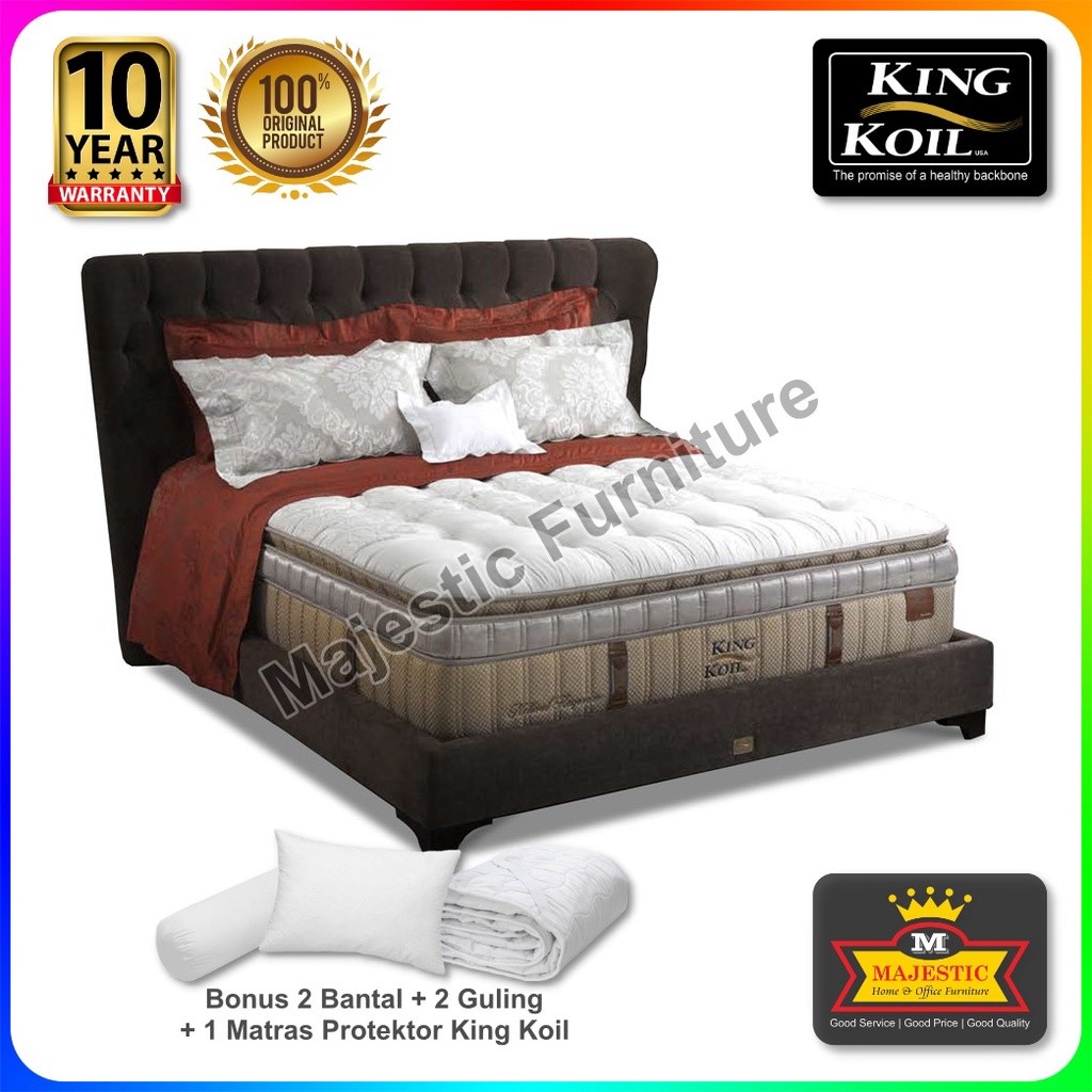Set Spring Bed King Koil Natural Response Fairmount - Jogja
