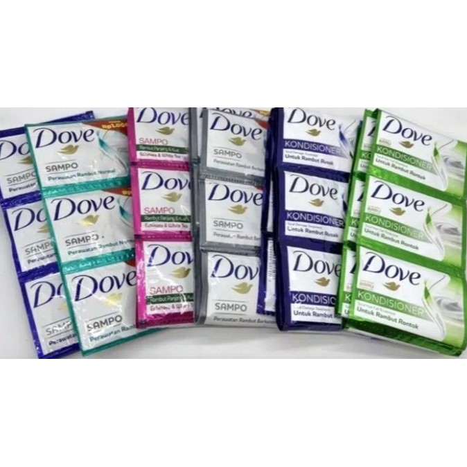 Dove Sampo Sachet Kemasan 10 Ml / Shampo Dove