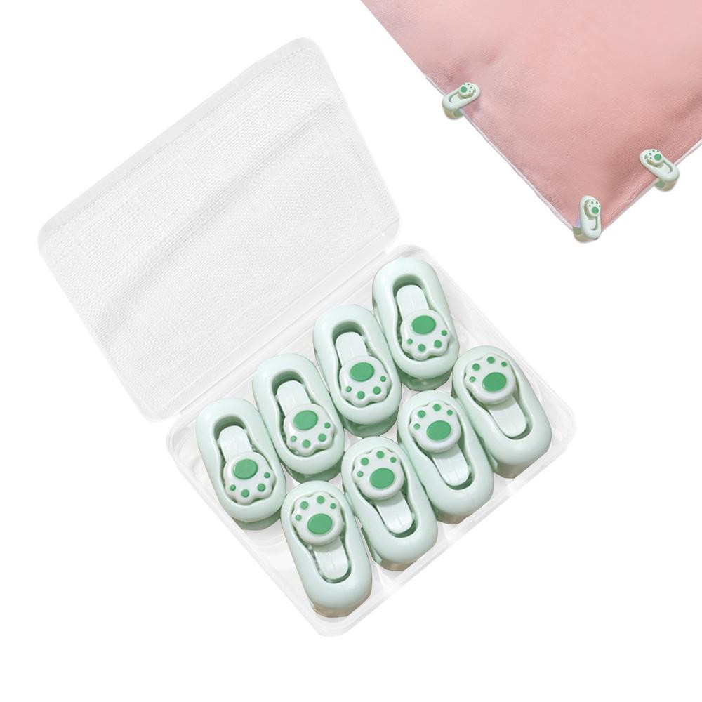 

Duvet Clips Fasteners Duvet Clips To Hold Comforter 8X Sheet Holder Sheet Clips Pinless Bedding Accessories Clips For Winter
