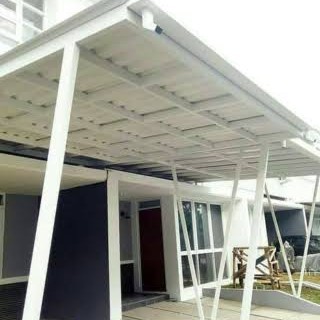 DP Kanopi Besi Hollow Galvanis