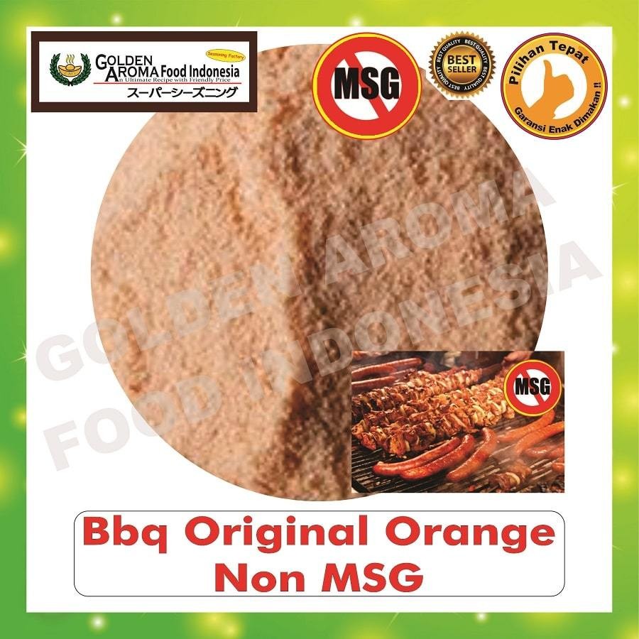 

Bubuk Tabur Rasa BBQ Orange NON MSG 1Kg Bumbu Masak Serbaguna Murah Halal Barbeque Seasoning powder