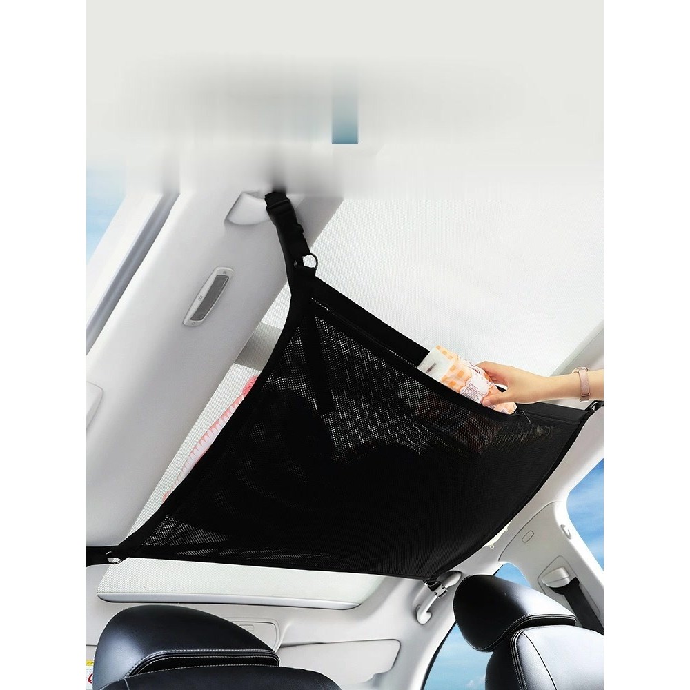Car roof seat car storage bag explosions car supplies net bag storage net bag