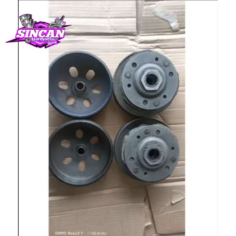 Pully Fullset Honda Vario 110 Karbu/Techno Karbu Original Copotan