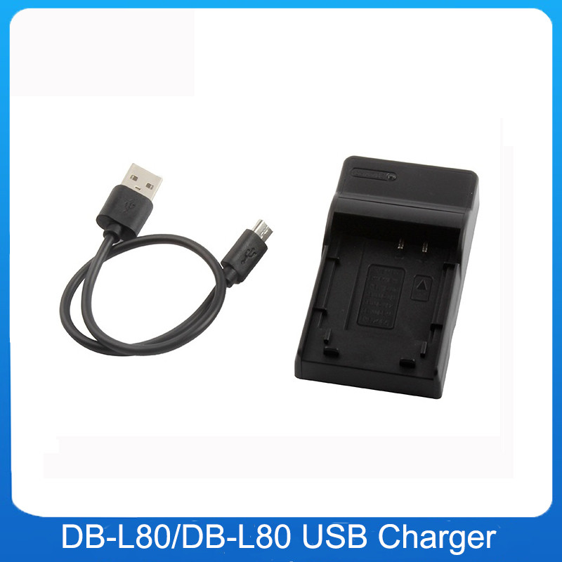 DB-L80 DB-L80A DB-L80AU DBL80 D-LI88 DLI88 Battery USB Charger for Pentax Optio P70 P80 WS80 H80 H90