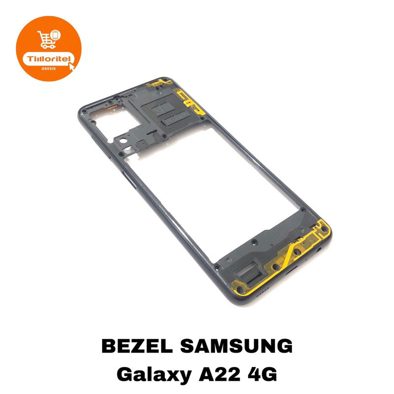 BEZEL SAMSUNG GALAXY A22 4G / HOUSING CASING TUTUP MESIN SAMSUNG A225 SM-A225F