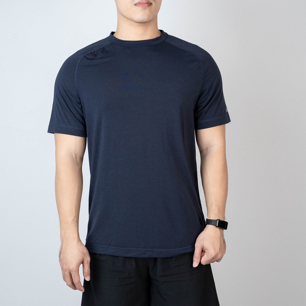 Kaos olahraga gym running pria gpfit navy