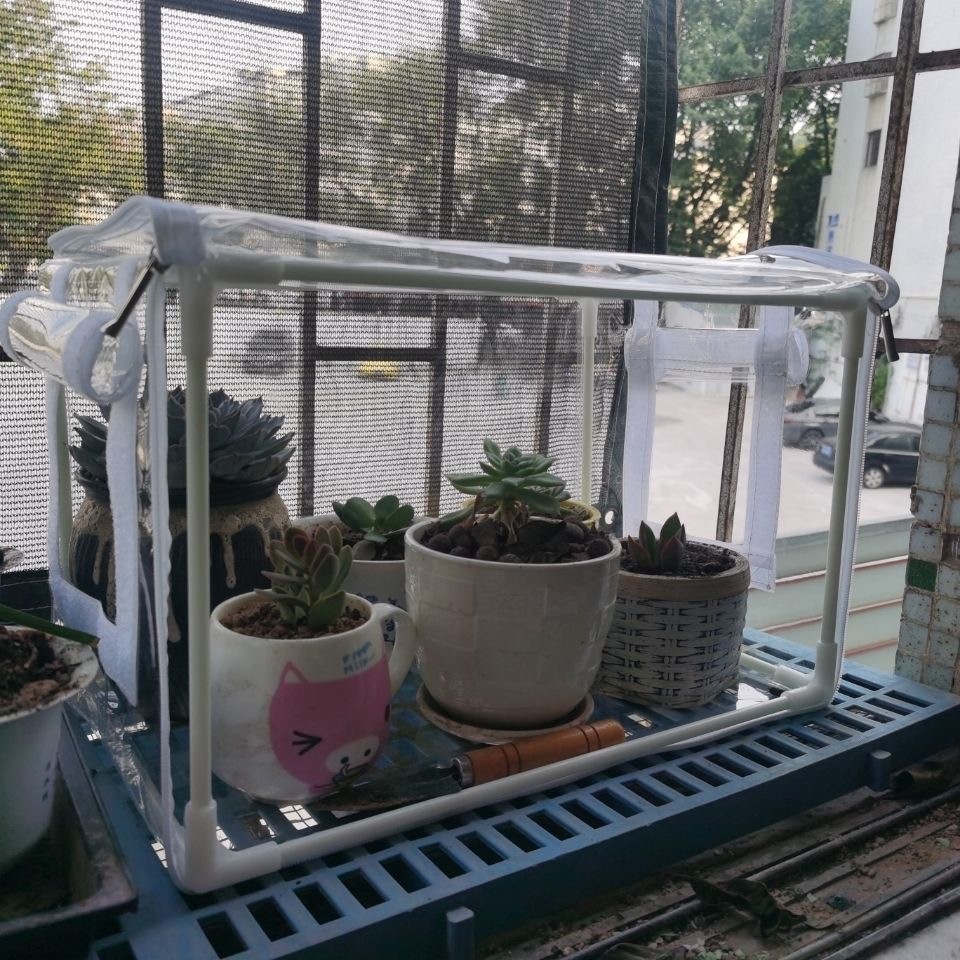 Mini Warming Shed Small Greenhouse Greenhouse Meaty Greenhouse Balcony Vegetable Warming Shed Seedli