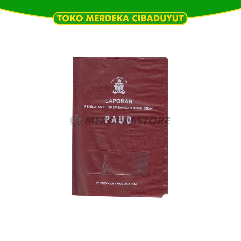 

Sampul Rapot Besar PAUD | Laporan Penilaian Perkembangan Anak Didik | Cover Merah | 18.5 x 26.5 cm