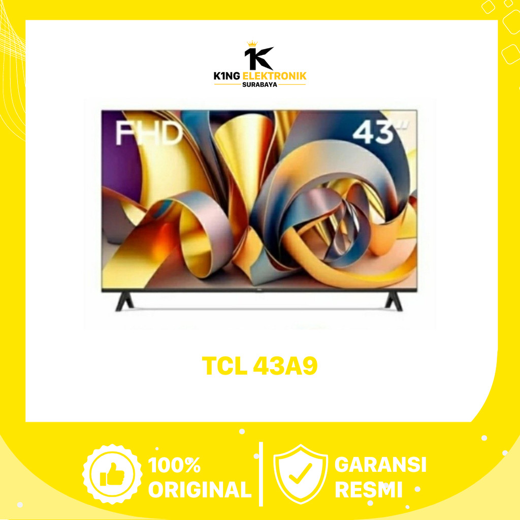 DIGITAL LED TV TCL 43 INCH SMART 43A9