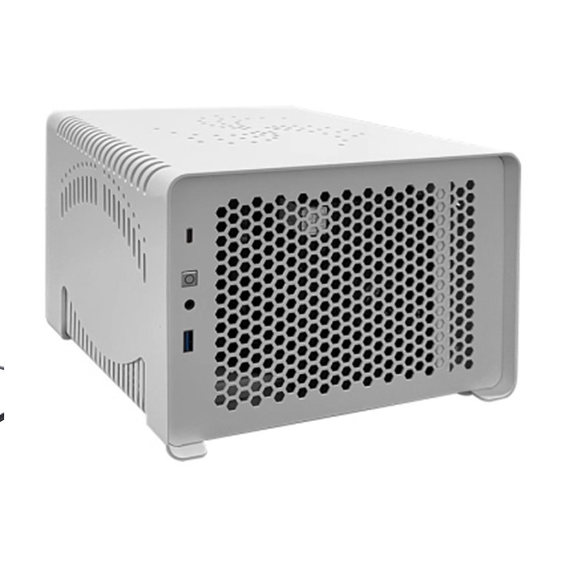 Case Portable Horizontal Desktop Computer Sfx Aluminum Alloy Air-cooled Mini Case Htpc Case