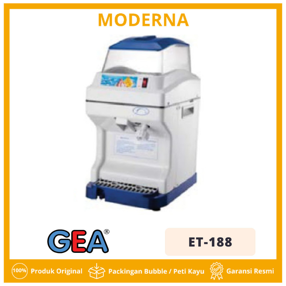 GEA ET 188 ET-188 Ice Shaver Mesin Serut Es Batu Halus Es Doger Original