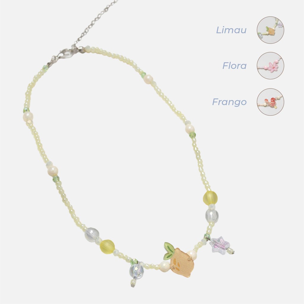 Ruela Necklace - Kalung Manik Manik Anak | Kalung Akrilik Anak | Kalung Anak Perempuan Lucu candybut