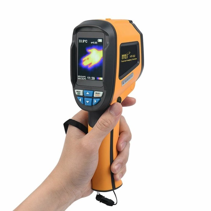 Thermal Camera HT02 HTI Imager Infrared Thermometer HT 02 HT-02 Gun