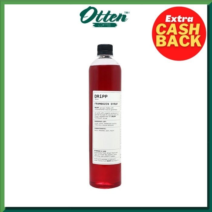 

DRiPP - Syrup Frambozen 760ml - Minuman Sirup Rasa Frambozen - Promo