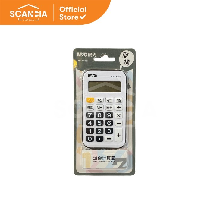 

SCANDIA Kalkulator Mini 12 Digits Calculator (00016016)