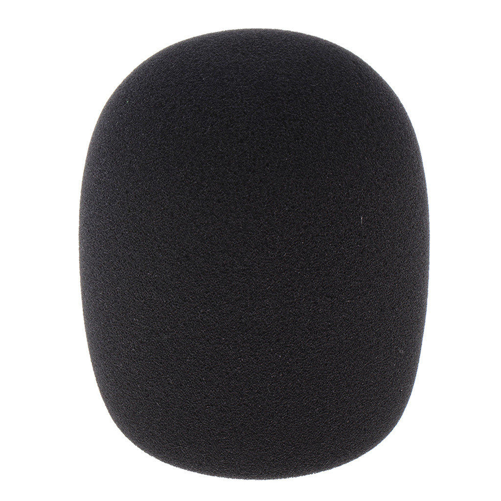 Large Size Microphone Mic Sponge Foam Cover Mic for Condenser Mic 5cm Dia Classic lightweight foam c
