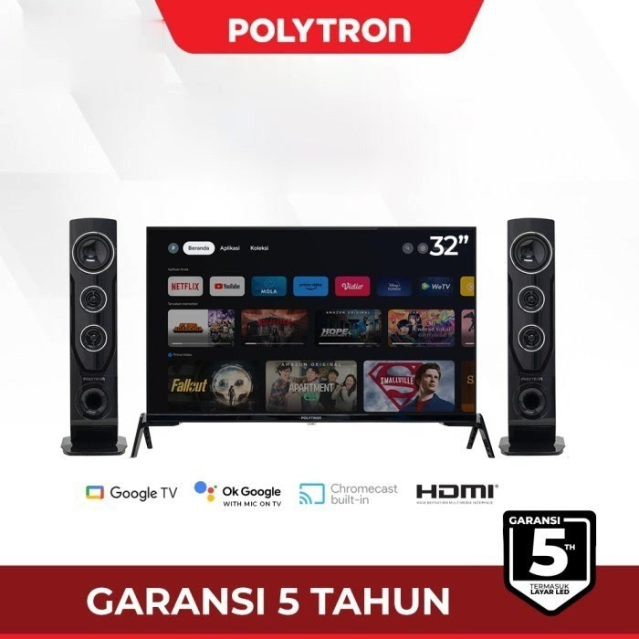 LED TV Polytron PLD 32TG9055 / PLD32TG9055 Smart Google TV 32 inch