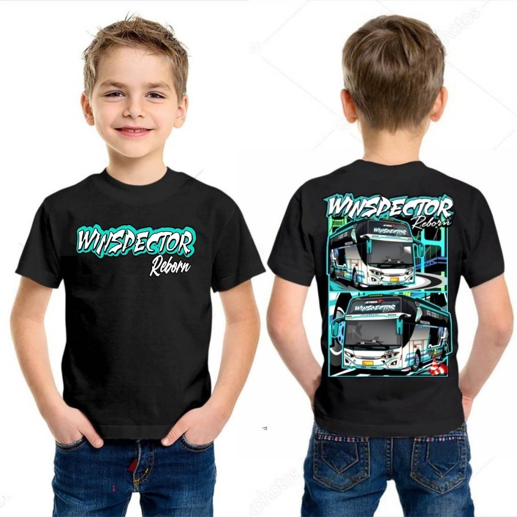 Kaos Anak Bus Mania Edisi WINSPECTOR keren abis