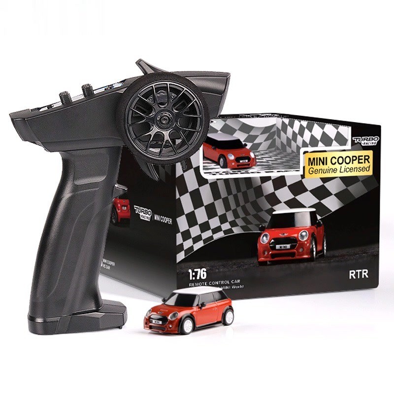 Turbo Racing Mini Cooper F56 3 Door Hatch 1/76 Radio Control Turbo Racing RC Car RTR Kit