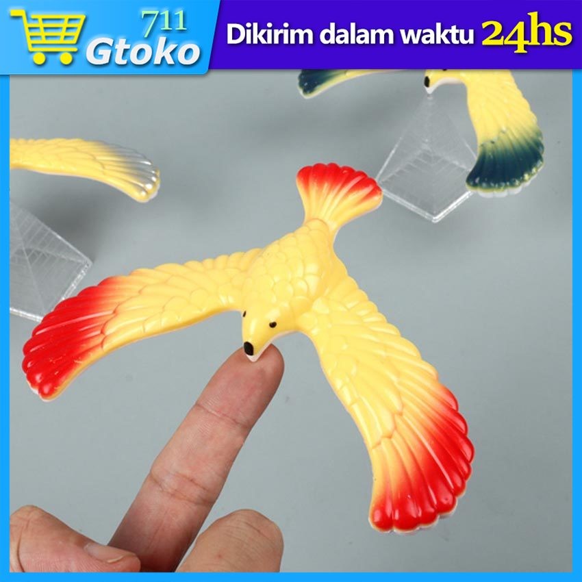 Mainan Burung Seimbang Keseimbangan Terbang Elang Rajawali Eagle Balance Toys