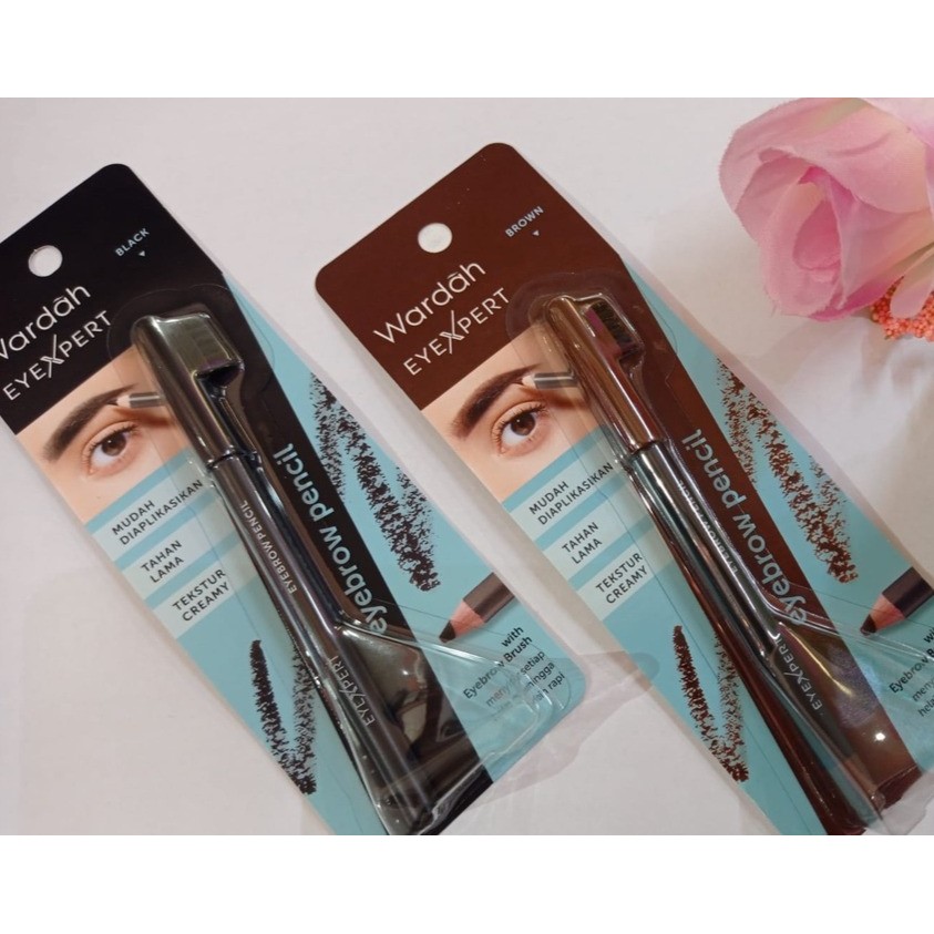 Wardah Eyebrow Pencil / Pensil Alis100% Original