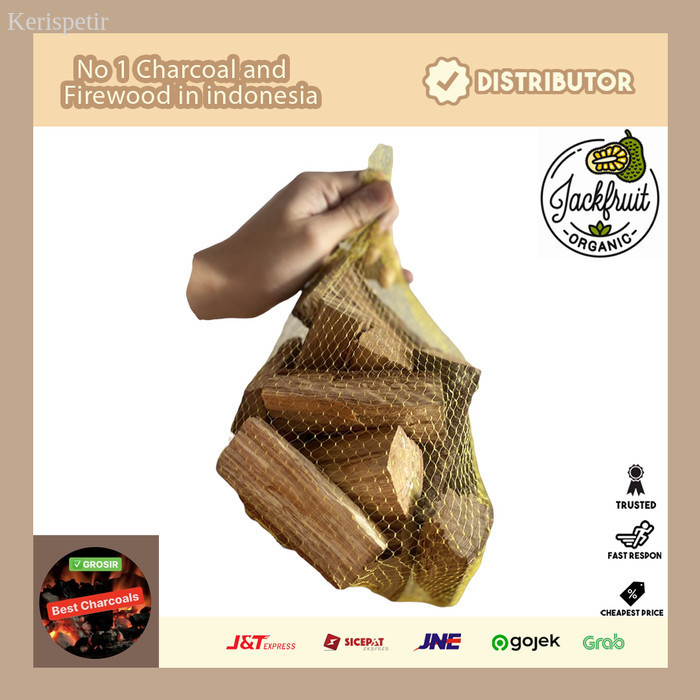 

Kayu Bakar 10cm 1Kg Rambutan Smoke Wood Chips Pellet Premium Quality - Panjang 10 CM, Kayu Rambutan murah laris