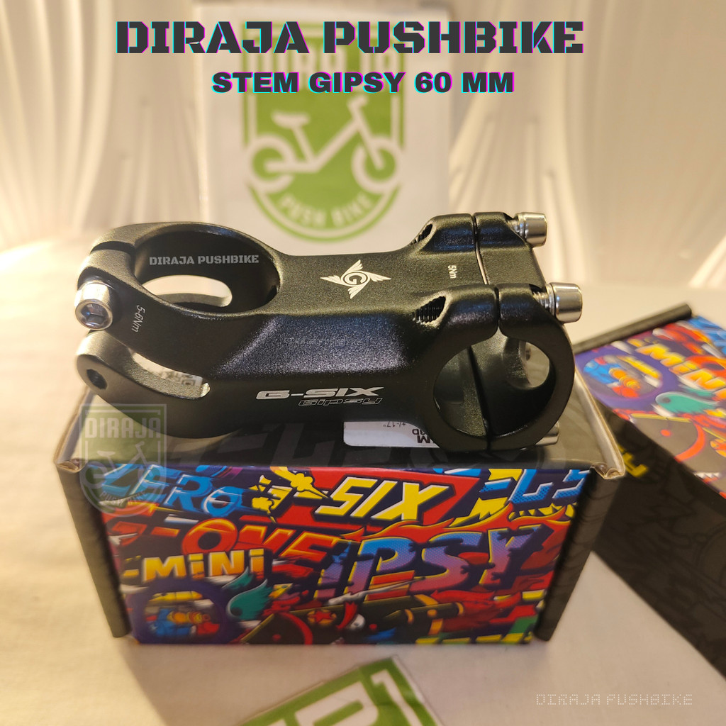 Stem Gipsy 60 mm G-SIX GS-817S Pushbike Balance Bike Stem Racing Upgrade Push Bike