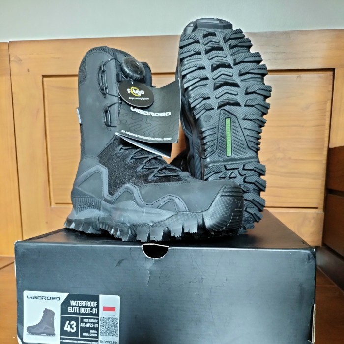 sepatu pdl vigoroso ori jatah tni - 40