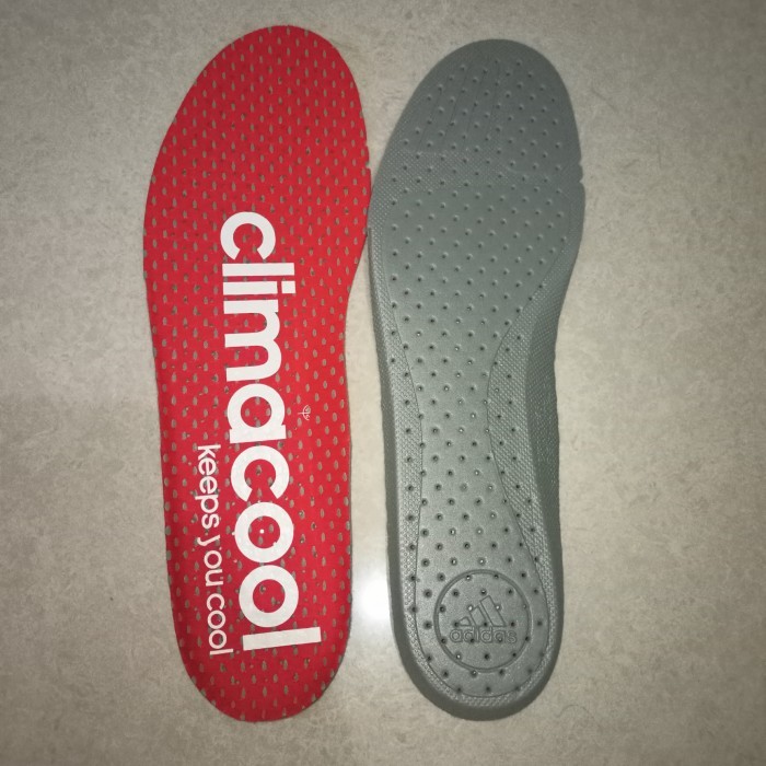 Best GROSIR Insole Adidas CLIMACOOL Original (Alas dalam sepatu) - Merah, 36